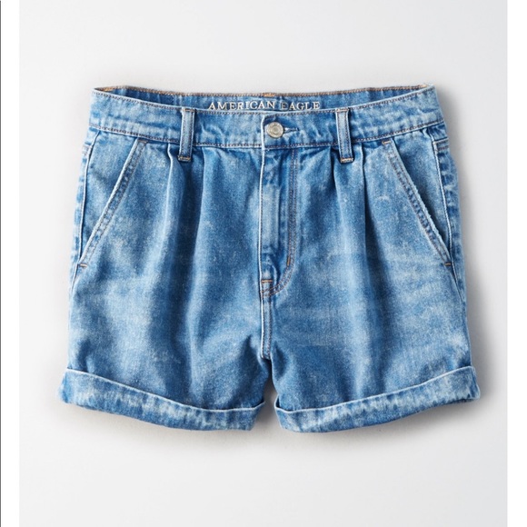 american eagle mom jean shorts